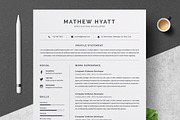 Resume/CV Bundle | 200+ for $29, a Resume Template by ResumeInventor (Thumbnail 15 of 207)