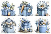 Whimsical Polka Dots Easter Gift Box, an Illustration by Daily.Designs (Thumbnail 3 of 8)