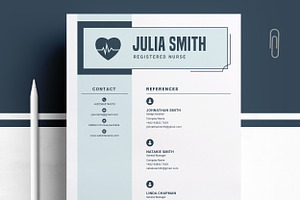 Nurse Resume/Medical Resume Template