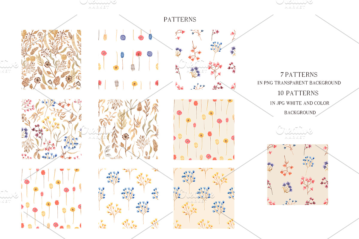 Dried Herbs and Wildflowers, an Illustration by MayaNavits (Photo 9 of 13)