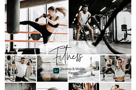 10 Fitness Lightroom Presets
