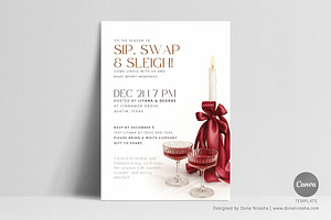 Christmas Invite Canva Temp - 28