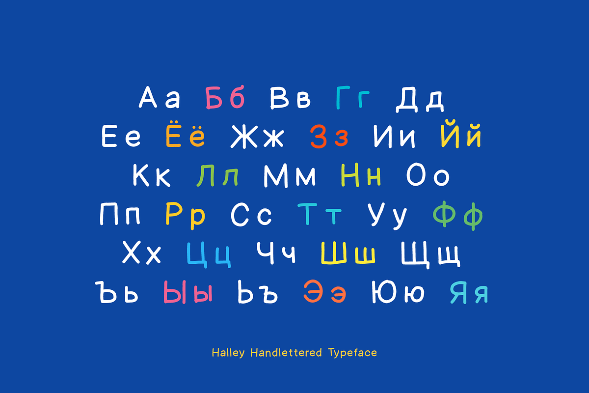Halley Handwritten Typeface, a Script Font by alpercakici (Photo 7 of 12)