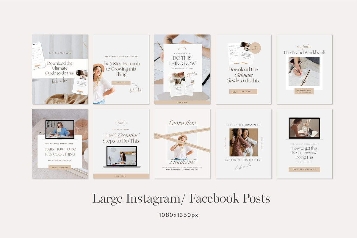 Lead Magnet Marketing Templates, a Social Media Template by Tabitha Emma (Photo 3 of 10)