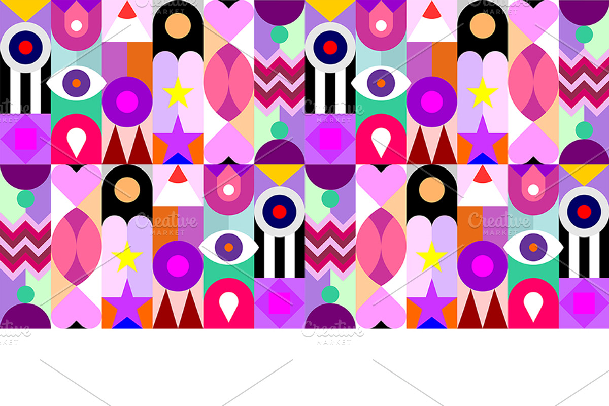 Abstract Geometric Vector Background, a Background Graphic by danjazzia (Photo 3 of 3)