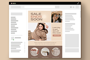 50 Fashion Ecommerce Emails Set, an Email Template by Creatif Foundry (Thumbnail 8 of 9)