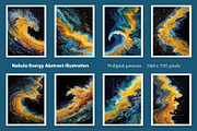 Nebula Energy Abstract Illustration, a Decorative Illustration by Housui Patterns (Thumbnail 3 of 12)