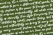 Bumble Ritual Bold Handwritten Font, a Script Font by Letterena Studios Script (Thumbnail 10 of 20)