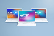 Macbook Pro Clay Mockup set, a Device Mockup by Deeplab (Thumbnail 5 of 19)