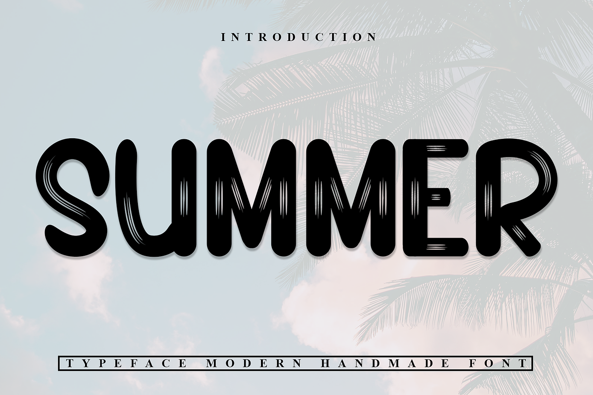 Summer, a Sans Serif Font by InermediaSTUDIO (Photo 1 of 7)