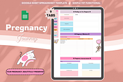 Spreadsheet Pregnancy Journey, a Templates & Theme by bellaROSEworkshop (Thumbnail 2 of 6)