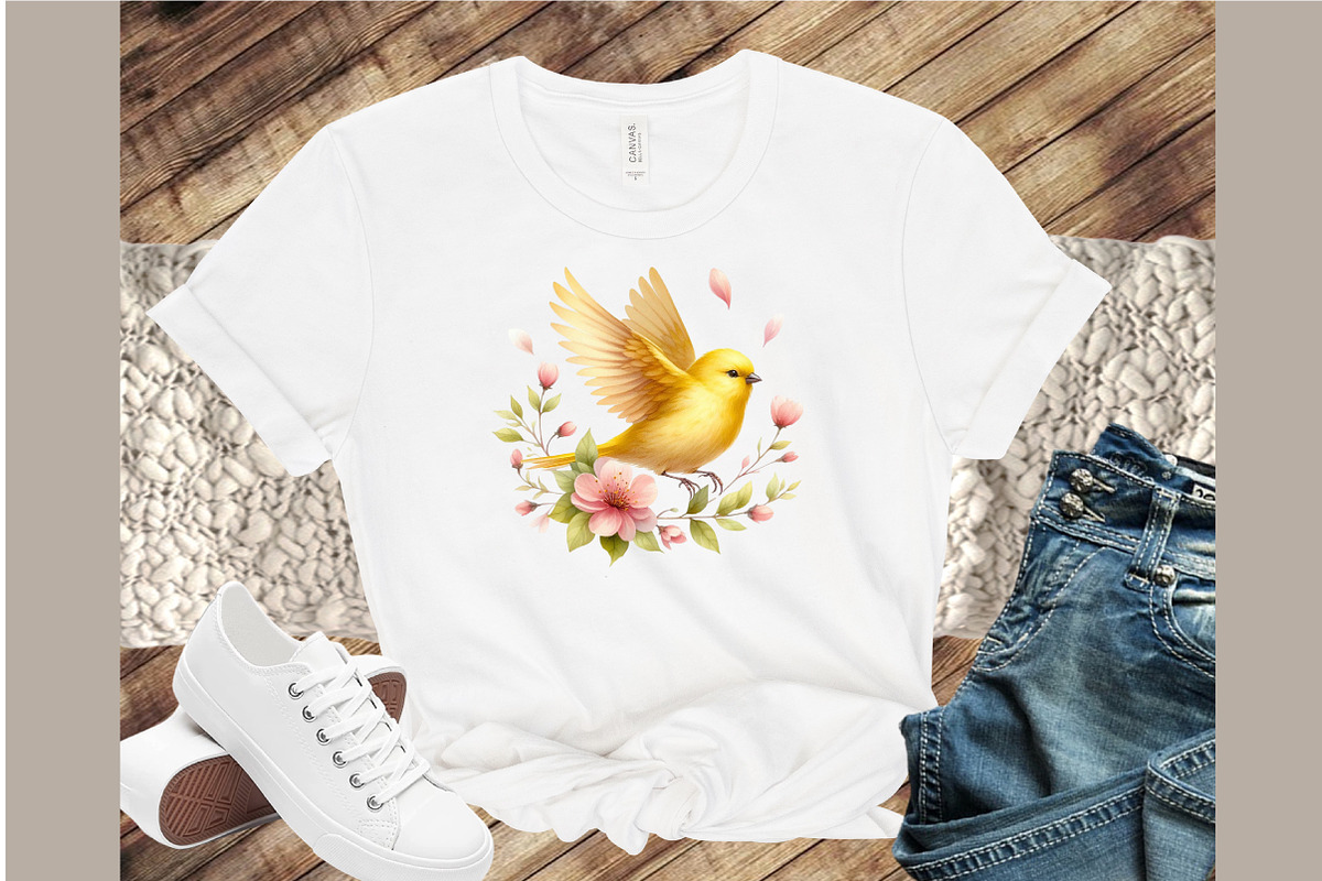Spring Vibrant Birds Clipart, an Illustration by Sublimation Artist (Photo 4 of 6)