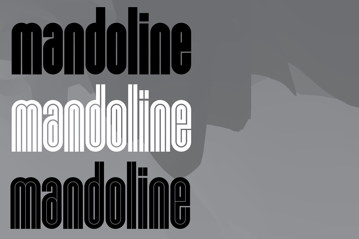 Mandoline, a Font by Alt Foundry (Photo 1 of 8)