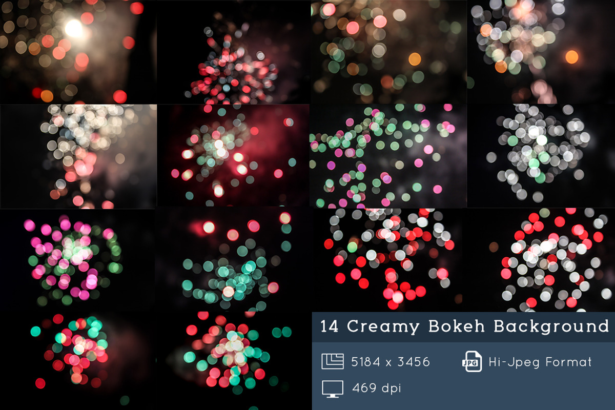 14 Creamy Bokeh Background preview 6