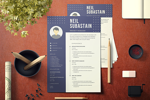 Resume CV Template, a Resume Template by Premium Digital Templates