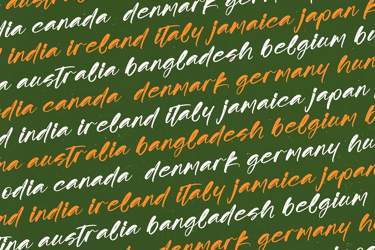 Scatqin Bounty Bold Brush Font, a Script Font by stylishtype.co (Photo 12 of 20)