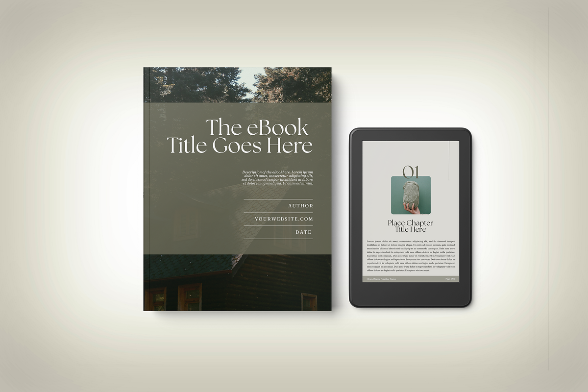 G L A D E | eBook Canva Template preview 2