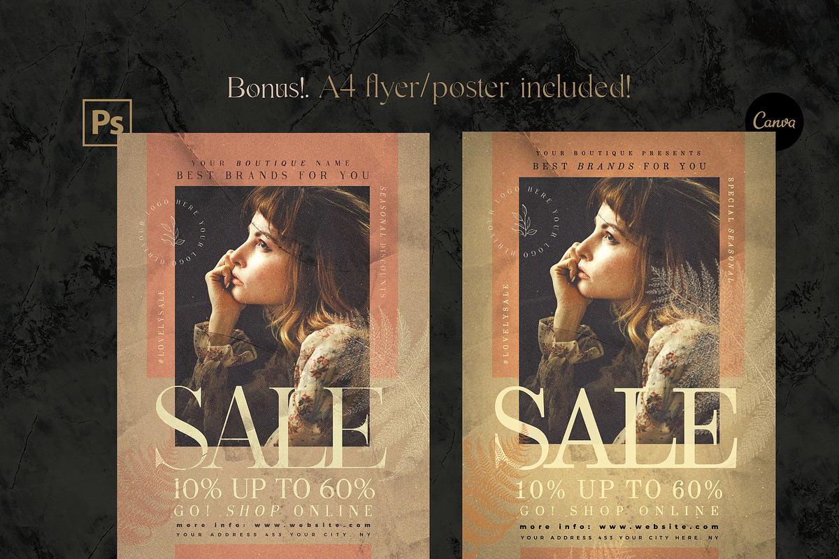 Fashion Sale - Social Media Pack, a Social Media Template by Touringxx Creative Studio (Photo 5 of 6)