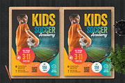 Kids Soccer Academy Flyer Template, a Flyer Template by Boostock (Thumbnail 3 of 6)