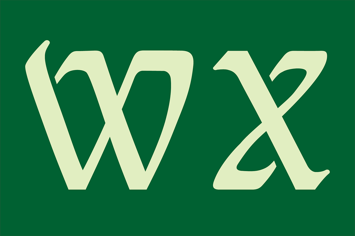 Gothic Initials Eight Font, a Script Font by GG Design (Photo 13 of 14)