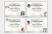 Teacher Award Certificate Template, a Card Template by Snapybiz (Thumbnail 4 of 10)
