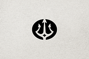 Minimalist Modern Trident Logo, a Branding & Logo Template by Luxury Logos (Thumbnail 4 of 4)