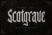 Scotgrave, a Blackletter Font by Wow Magic (Thumbnail 3 of 4)
