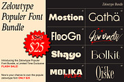 Molika - Font Duo, a Script Font by zelow type (Thumbnail 16 of 16)
