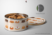 Metal Box Mockup 6K, a Product Mockup by Zabiegala MP (Thumbnail 4 of 7)