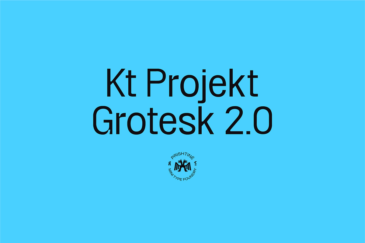 KT Projekt - Grotesk Type, a Sans Serif Font by Kulturë Type (Photo 9 of 9)