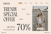 Davinza - Elegant Serif Font, a Serif Font by Asenbayu (Thumbnail 12 of 14)