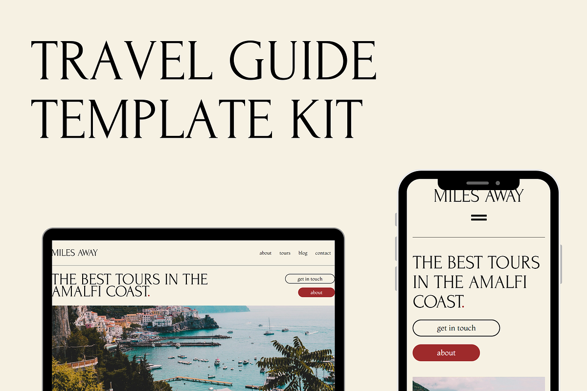 MILESAWAY - ELEMENTOR PRO TEMPLATE, a WordPress Template by jwscreate. (Photo 1 of 2)