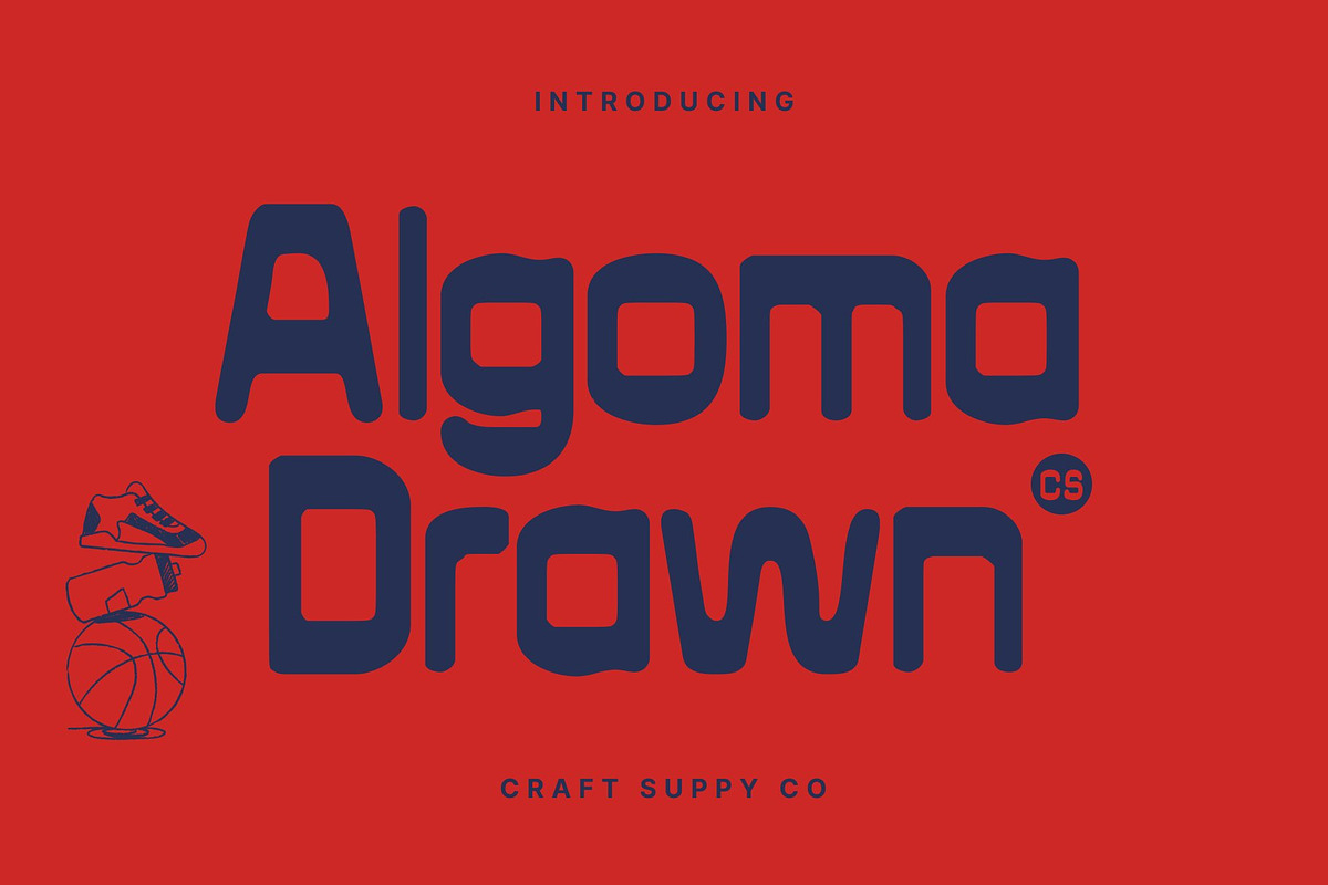 CS Algoma Drawn, a Sans Serif Font by Craft Supply Co. (Photo 1 of 8)