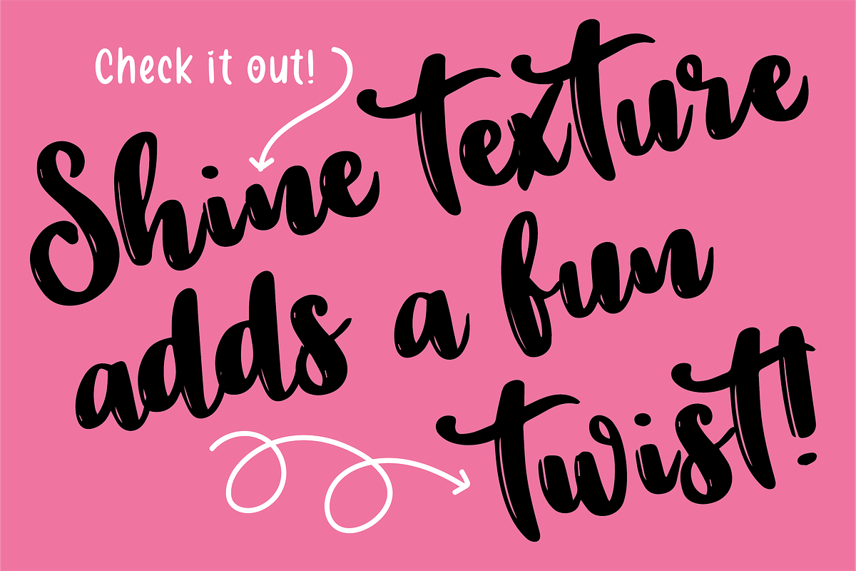VALENTINE KISSES Script Sans Duo preview 4