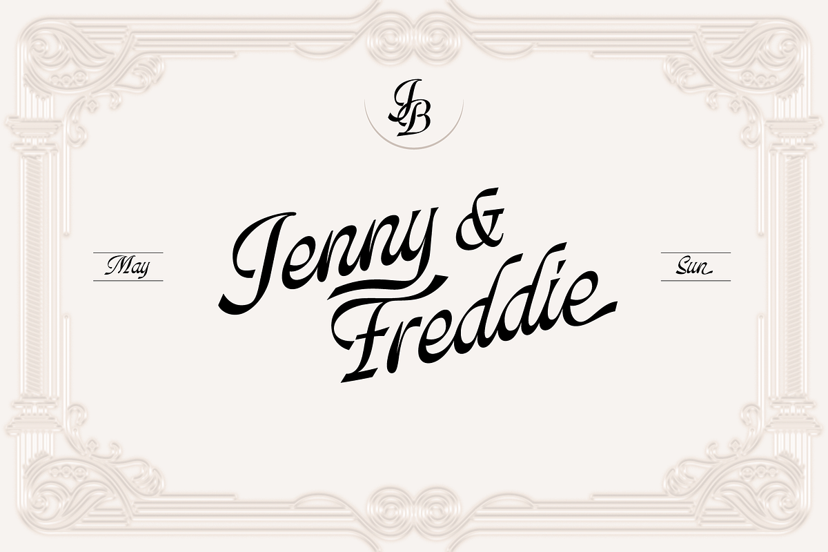 Moyselle Modern Classic Script, a Script Font by Pipello Grafik (Photo 4 of 11)