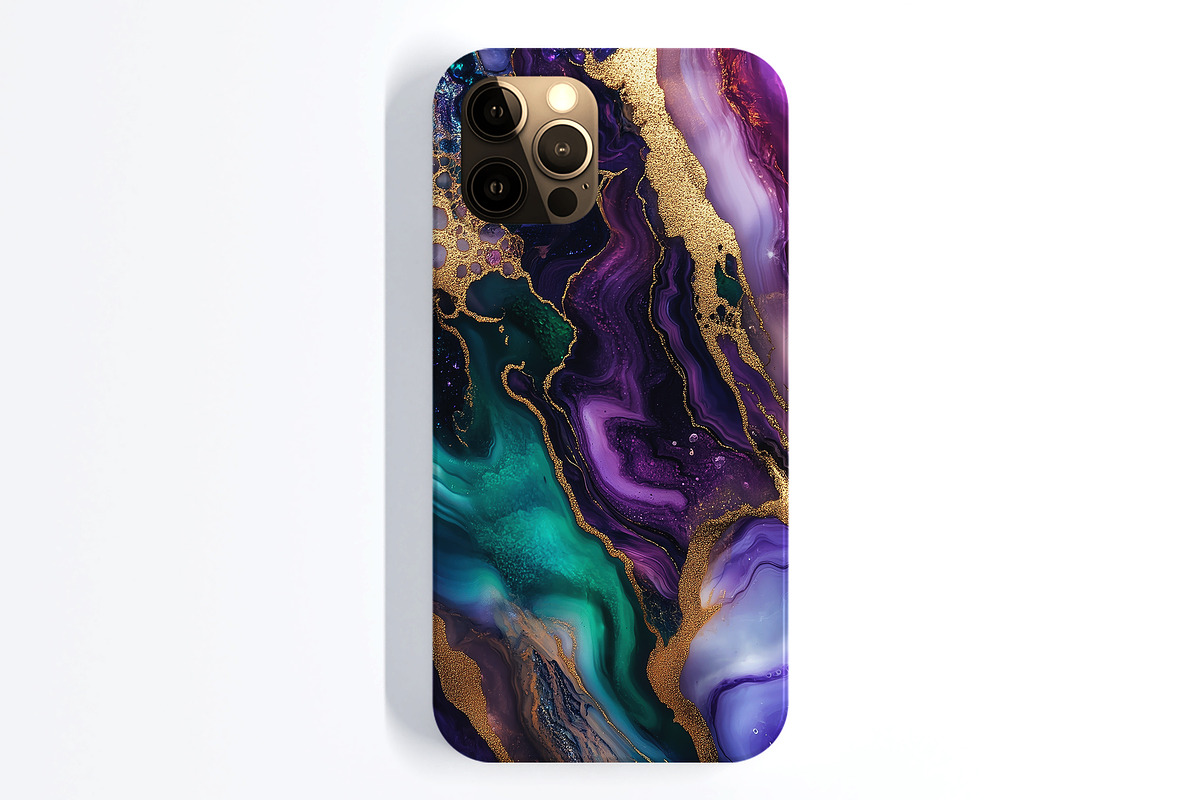 Iridescent Marble Illustration, a Decorative Illustration by Housui Patterns (Photo 6 of 12)