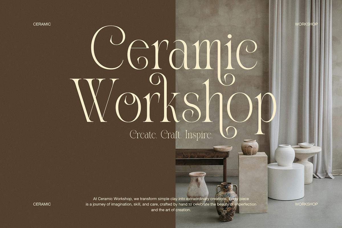 Molgin Elegant Modern Serif Font, a Serif Font by Graphicxell (Photo 4 of 8)