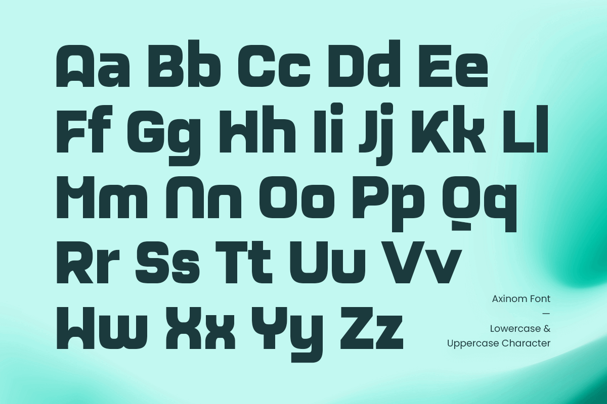 Axinom - Modern Technology Font, a Sans Serif Font by TokoPress (Photo 10 of 12)
