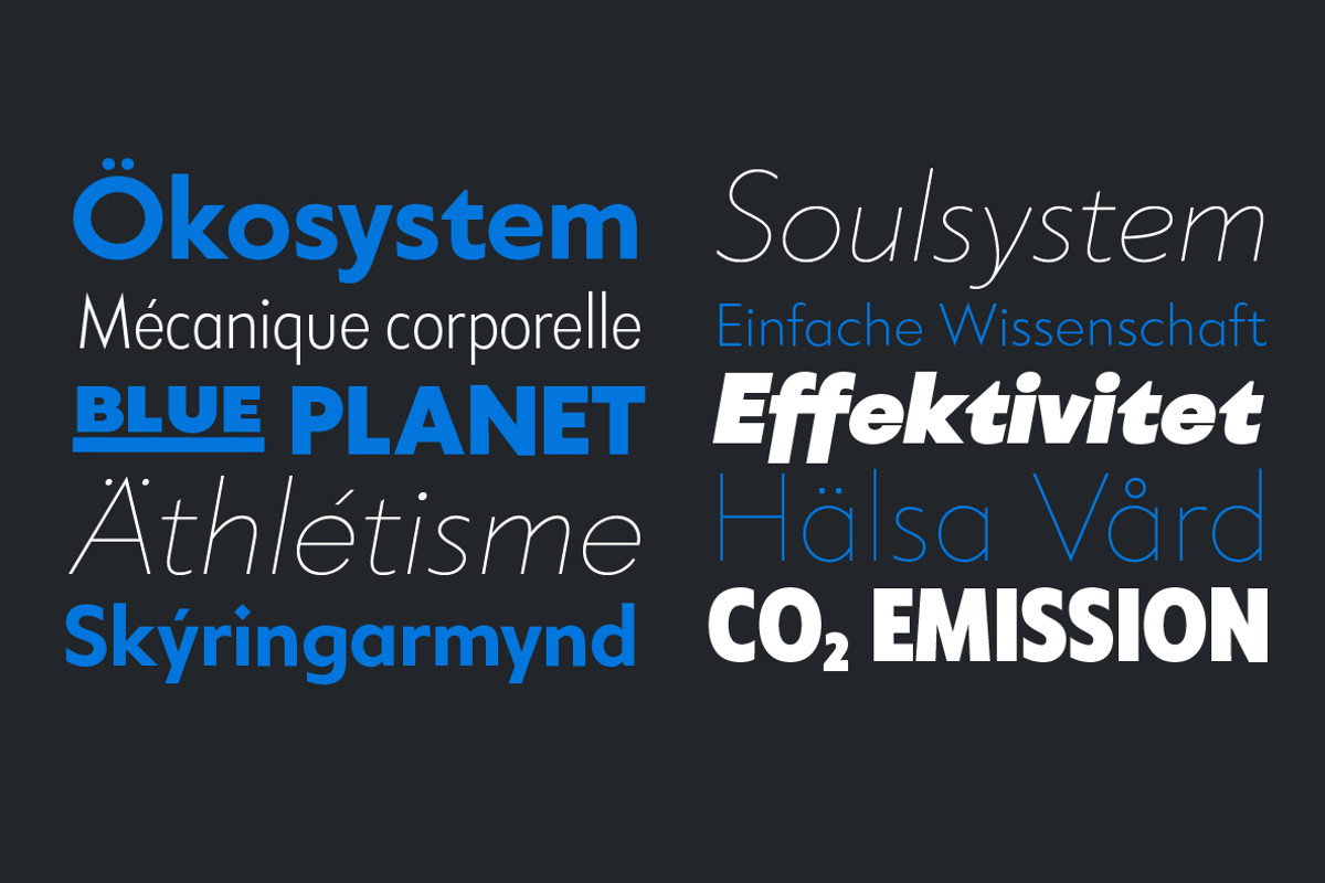 Klein - 54 fonts preview 4