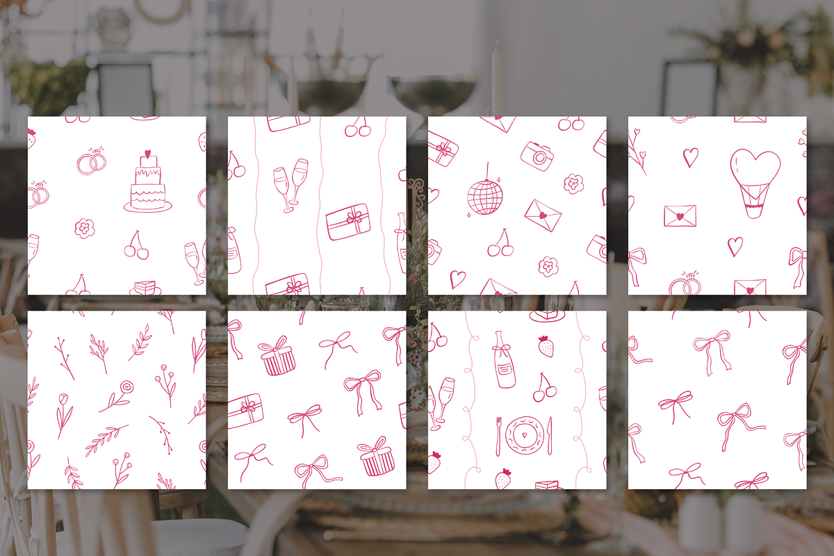 Whimsical Wedding Design Bundle, an Object Graphic by Ollyta May (Photo 3 of 10)