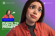 Photo To Cartoon Effect AI Prompt, a Preset Add-On by iHemalaya (Thumbnail 3 of 3)