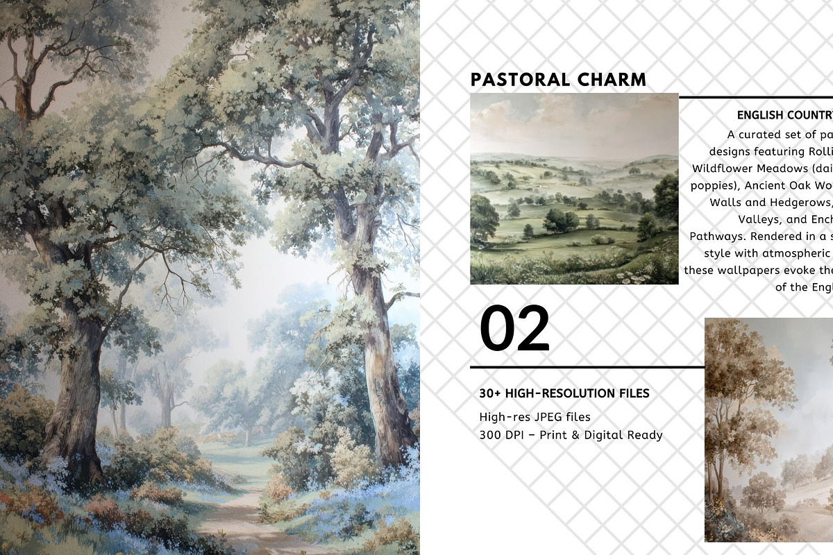 30+ English Cotswolds Bundle, a Decorative Illustration by Virgo Studio (Photo 3 of 6)