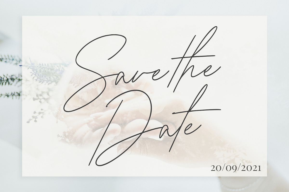 Gia Cristine -Elegant Signature Font, a Script Font by Alpaprana (Photo 3 of 9)
