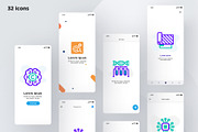 Deep Tech | 32 Icons Set, an Outline Icon by Marina Silence (Thumbnail 14 of 17)
