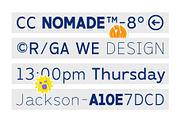 Interform - Monospace, a Sans Serif Font by Arterfak Project (Thumbnail 8 of 14)