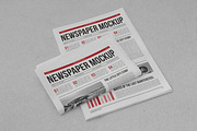 Newspaper Mock-up, an Advertising Mockup by zippypixelstudio (Thumbnail 6 of 14)