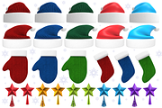 Christmas Ornaments and Items - 3D, a Graphic by pixaroma (Thumbnail 5 of 5)