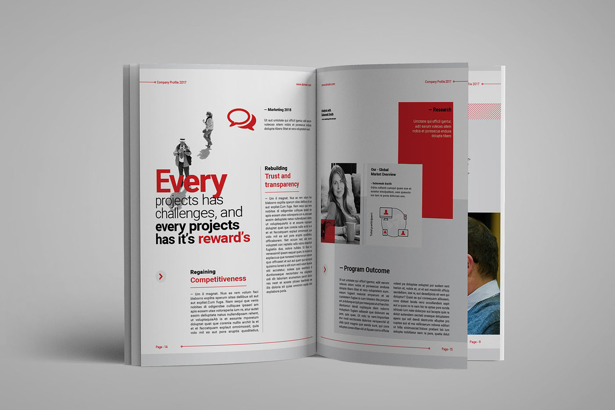 Company Profile, a Brochure Template by Elite_Standard (Photo 5 of 14)