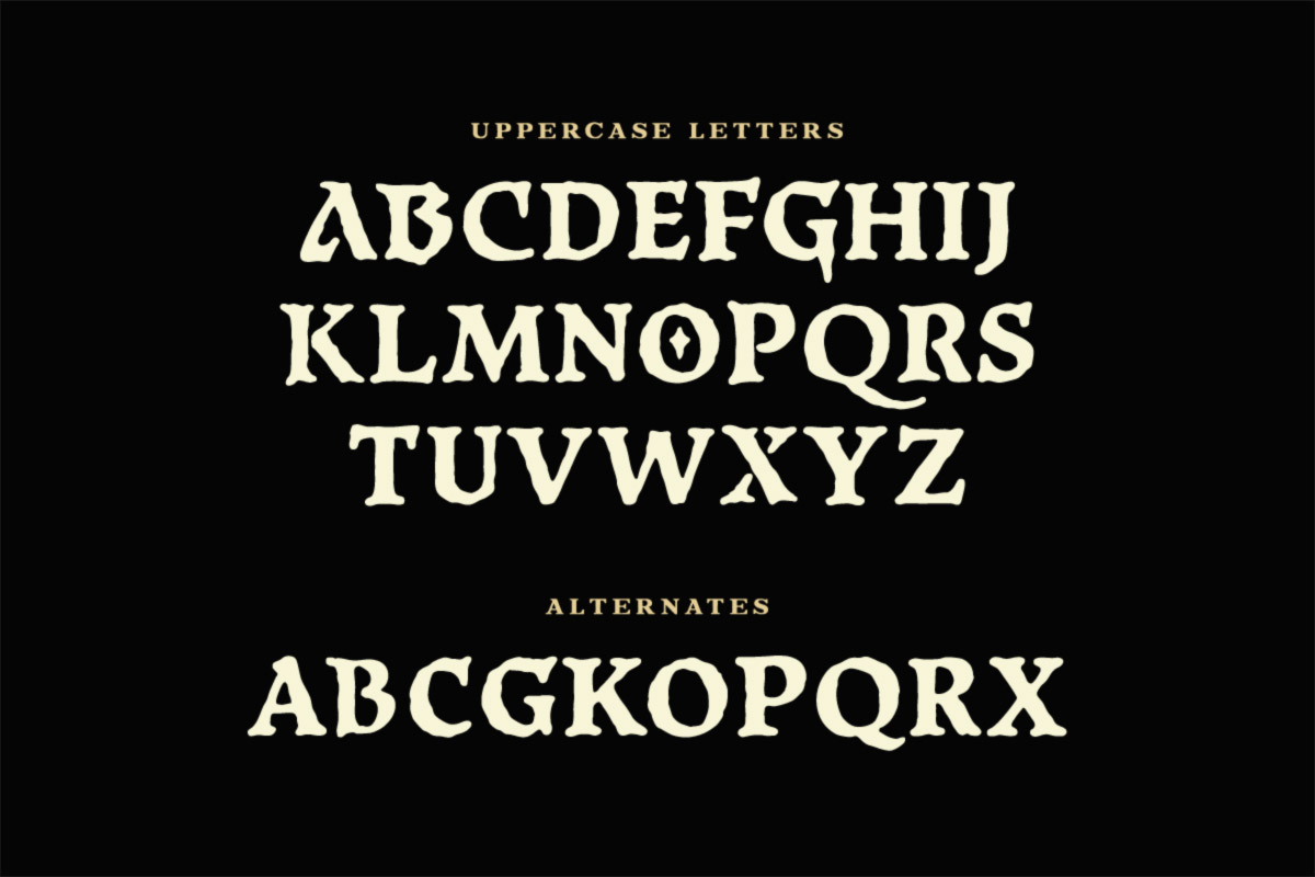 Balrog Typeface, a Font by Tugcu Design Co. (Photo 3 of 4)