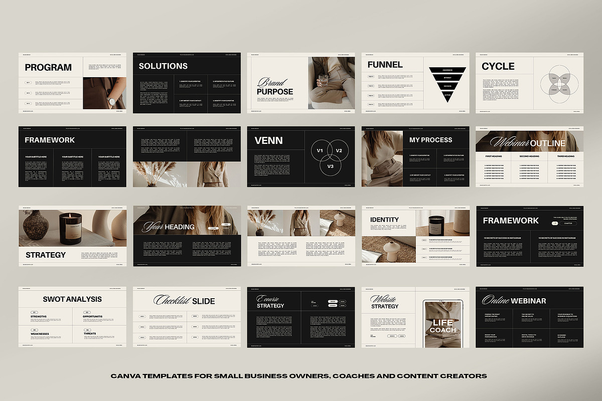 Big Coach Bundle Canva VI, a Marketing Template by Instprofi | Studio Estimo (Photo 31 of 33)